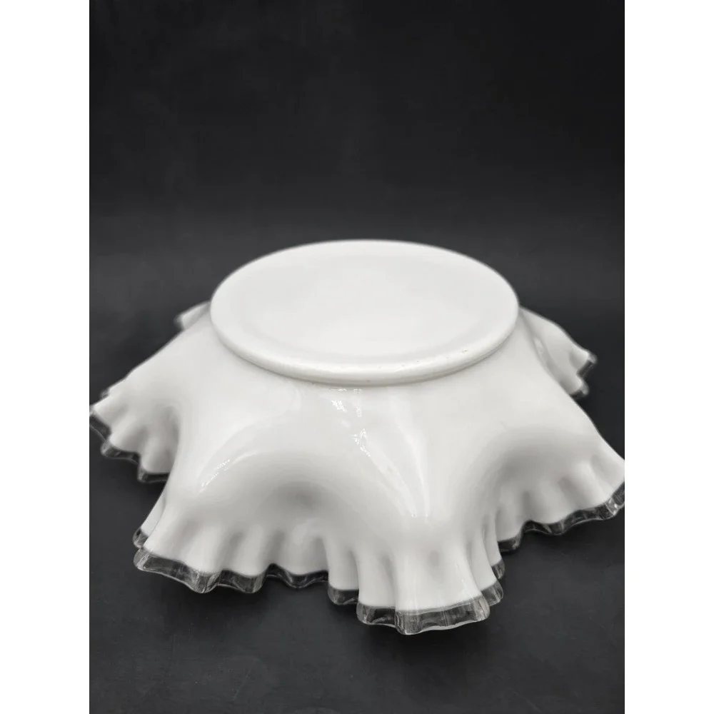 Vintage Fenton Silver Crest 11